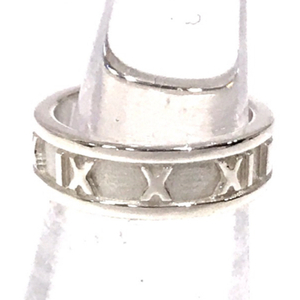 美品 ティファニー アトラス リング 指輪 シルバー 925 7号 総重量約4.8g 1995年 アクセ 新品仕上げ QR031-157