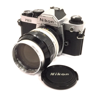 Nikon FM2 NIKKOR-P Auto 1:2.5 105mm 一眼レフ フィルムカメラ マニュアルフォーカス