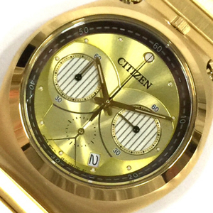 シチズン × スターウォーズ 腕時計 0510-A5T4W02 ツノクロノ C-3PO ゴールドカラー クォーツ メンズ 稼働 CITIZEN