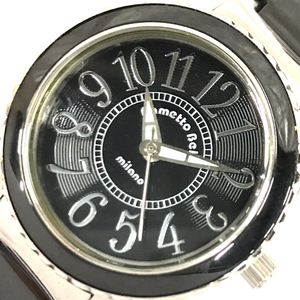 送料360円 ラメットベリー クォーツ 腕時計 メンズ ブラック文字盤 未稼働品 ファッション小物 レディース 同梱NG