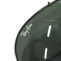 レイバン サングラス アイウェア ティアドロップ ファッション小物 ブラック 黒 ケース付き Ray-Ban QG031-69_画像3