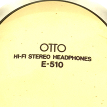 OTTO E-510 Hi-Fi STEREO HEADPHONES ステレオヘッドフォン オーディオ機器_画像5