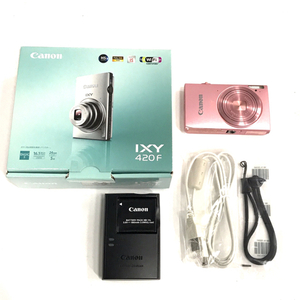 1円 Canon IXY 420F コンパクトデジタルカメラ ピンク 動作確認済 L281412