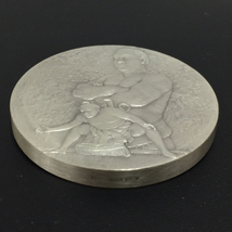 造幣局 双葉山 生誕100年 肖像メダル 純銀 60mm 約160g 付属品有り QR032-314_画像4