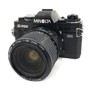 MINOLTA X-700 MD ZOOM 35-70mm 1:3.5 一眼レフ フィルムカメラ マニュアルフォーカス