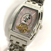 ディズニー ミッキーマウス 自動巻 腕時計 ブレスレット付き 不動品 含む ファッション小物 計2点 セット_画像3