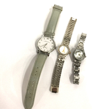 マークバイマークジェイコブス 他 SARA 含む クォーツ 腕時計 未稼働品 ファッション小物 計3点 セット_画像1