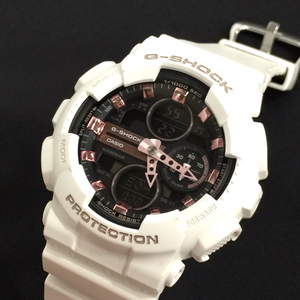 カシオ Ｇショック クォーツ アナデジ 腕時計 GMA-S140M 稼働品 レディース ホワイト ファッション小物 G-SHOCK