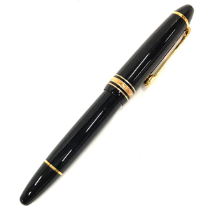 モンブラン マイスターシュテュック NO.146 万年筆 ペン先 14K インク吸収式 ケース付き 事務用品 MONTBLANC