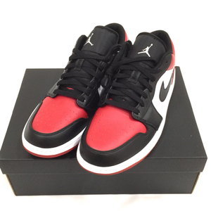 新品同様 ナイキ サイズ 32cm AIR JORDAN 1 LOW エアジョーダン 1 ロー 553558-612 メンズ シューズ タグ付 付属有