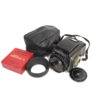 1円 ZENZA BRONICA CB 6X6 Nikon NIKKOR-P 1:2.8 75mm 中判カメラ フィルムカメラ ゼンザブロニカ
