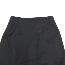 ブレンヘイム サイズ XS ロングスカート サイドファスナー 毛 混 レディース ボトムス ブラック タグ付 BLENHEIM_画像3