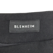 ブレンヘイム サイズ XS ロングスカート サイドファスナー 毛 混 レディース ボトムス ブラック タグ付 BLENHEIM_画像4