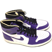 新品同様 ナイキ サイズ 32cm AIR JORDAN 1 ZOOM AIR CMFT CT0978-501 カジュアルシューズ メンズ タグ付 箱有_画像3