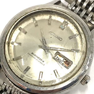 セイコー ビジネスA 8346-9000 デイデイト 自動巻 オートマチック 腕時計 メンズ ジャンク品 シルバーカラー文字盤