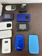 モバイルルーター ポケットwif Pocket wifeルーター　まとめて　16台　ジャンクau FUJISOFT Galaxy UQ WiMAX /F-3_画像3