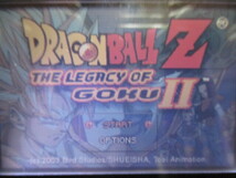 GBA　海外版　北米版？ DRAGONBALL Z THE LEGACY OF GOKU Ⅱ　ソフトのみ　動作確認済み_画像4