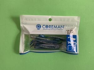 COREMAN (コアマン) ワーム ルアー CA-02アルカリシャッド #002 マイワシ