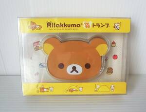 リラックマ そのままトランプ◇USED◇Rilakkuma◇ダイカット◇コリラックマ キイロイトリ チャイロイコグマ