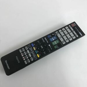 18236 SHARP シャープ テレビリモコン GA961WJSA