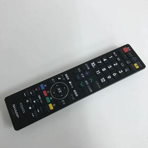 18305 SHARP シャープ テレビリモコン AN-58RC1