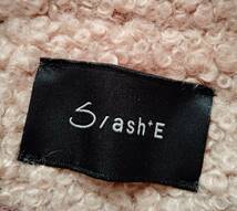 S/ash ＋E スラッシュ　コート　フェイクファー　_画像6