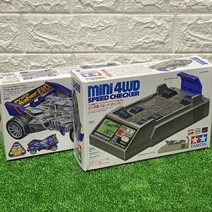 新品 未開封 TAMIYA タミヤ ミニ四駆スピードチェッカー ミニ四駆グレードアップシリーズNO.183 15183 プロトセイバーエボリューション