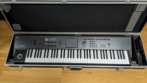 【メインボードメンテナンス済】KORG M50-73 +純正ハードケース+ダンパーペダル付！