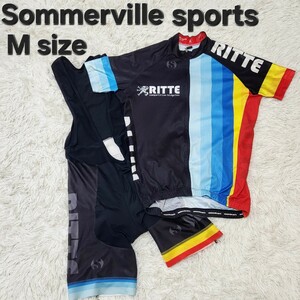 Sommerville sports cycling サイクリングウェア M size 競技用自転車 ロードバイク RITTE 上下 セットアップ