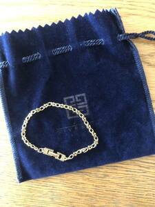 GIVENCHY Givenchy цепь браслет Gold Vintage 