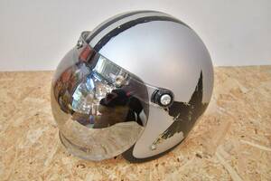 リード 　READ　ヘルメット　カラー　グレー　ブラック　デザイン　スター　星　サイズ　５７ｃｍ～６０ｃｍ