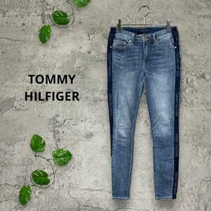 TOMMY HILFIGER トミーヒルフィガー（2）ストレッチ デニムパンツ スリム スキニー