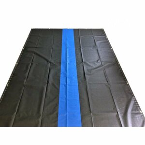  truck seat black & blue 2.3×3.5 2t truck carrier seat thick carrier cover Ester canvas * Honshu Shikoku Kyushu free shipping *
