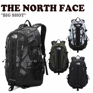  THE NORTH FACE BIG SHOT JET BLACK 希少 品薄 NM2DM51D ペイズリー柄 新品 送料込み