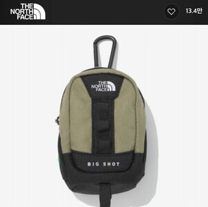 THE NORTH FACE ノースフェイス 韓国限定 ミニポーチ ビッグショットTAN 新作 新品未使用 タグ付き