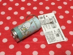 ネコポス■ ポチャッコ ジュース 缶 ボールペン マスコット キーホルダー サンリオ インク黒