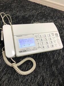 Panasonic（パナソニック）　FAX付き電話機　KX-PD301-W