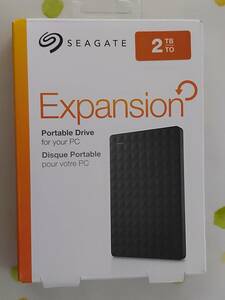 ★☆送料無料　未開封・未使用 Seagate Expansion ポータブルハードディスク ２TB ①☆★