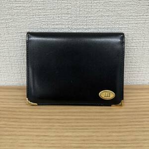 DUNHILL ダンヒル レザー カードケース ブラック 名刺入れ 