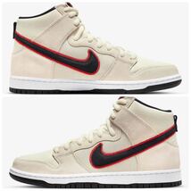 【新品】Nike SB Dunk High San Francisco Giants/Coconut Milk and Black ナイキ SB ダンク ハイ （DO9394-100）白28.5cm箱あり_画像4