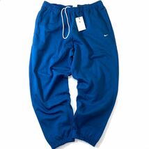 【新品】Nike solo swoosh fleece pants 'Blue'ナイキ NRG ソロ スウッシュ フリース パンツ （DA0330-460）青2XL_画像2