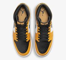 【新品未使用】Nike Air Jordan 1 Mid Taxi ナイキ エアジョーダン1 ミッド タクシー（554724-701.）イエロー32cm箱無し_画像5