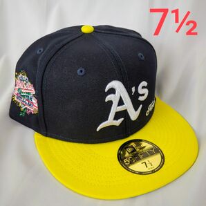 新品　JAE TIPS　人気チーム　アスレチックス　CAP 7 1/2 ニューエラ 59FIFTY