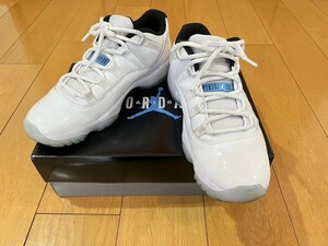 箱 タグあり 28cm NIKE ナイキ AIR JORDAN 11 RETRO LOW LEGEND BLUE エアジョーダン 11 ブルー ホワイト/ブルー AV2187-117