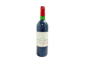 ■【未開栓】CHATEAU LYNCH BAGES/シャトー ランシュ バージュ 2000 750ml 13.0% ワイン 赤 フランス ボルドー お酒 古酒 (45814TT4)