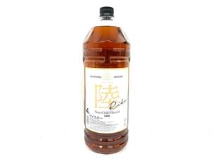 ■【未開栓】KIRIN/キリン RIKU/陸 富士御殿場蒸留所 大容量ペットボトル 4L/4000ml 50％ ウイスキー お酒 (43752A1)