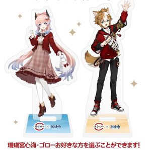 【原神スシローコラボ】アクリルスタンド珊瑚宮心海 ゴローセット