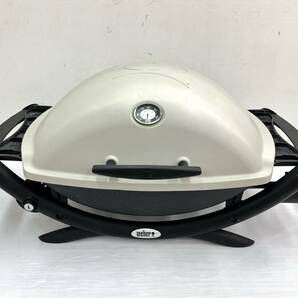 Weber Q2200 ガスグリル 動作未確認 ウェーバー BBQ アウトドア キャンプ 佐川急便170サイズ 奈良県発（0-0.I-1）B-24 MH の画像1