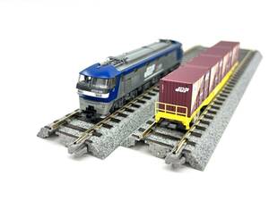 未使用品　Nゲージ　TOMIX　92263　JR　EF210　コンテナ列車セット コキ110形 鉄道模型 ゆうパック60サイズ 奈良県発（0-0.N-1）B-24　MH