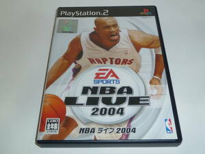 PS2　『 NBA ライブ2004 』